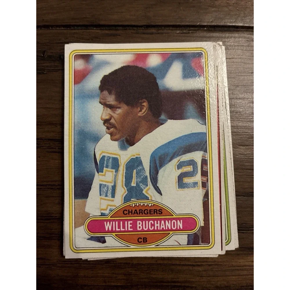1976-1980 Topps Vintage Lot of 24 NFL Football